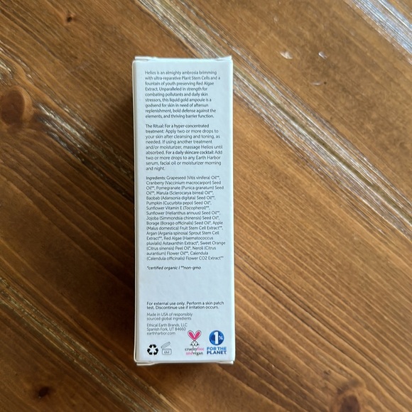 Earth Harbor Helios Anti-pollution youth ampoule red algae and plant stem cells - Picture 3 of 5